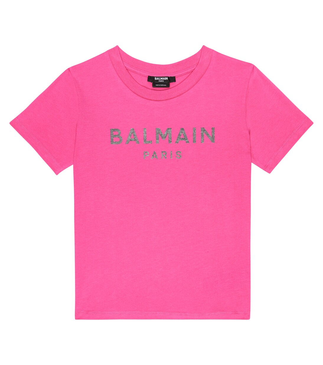 Logo cotton jersey T-shirt | Balmain Kids