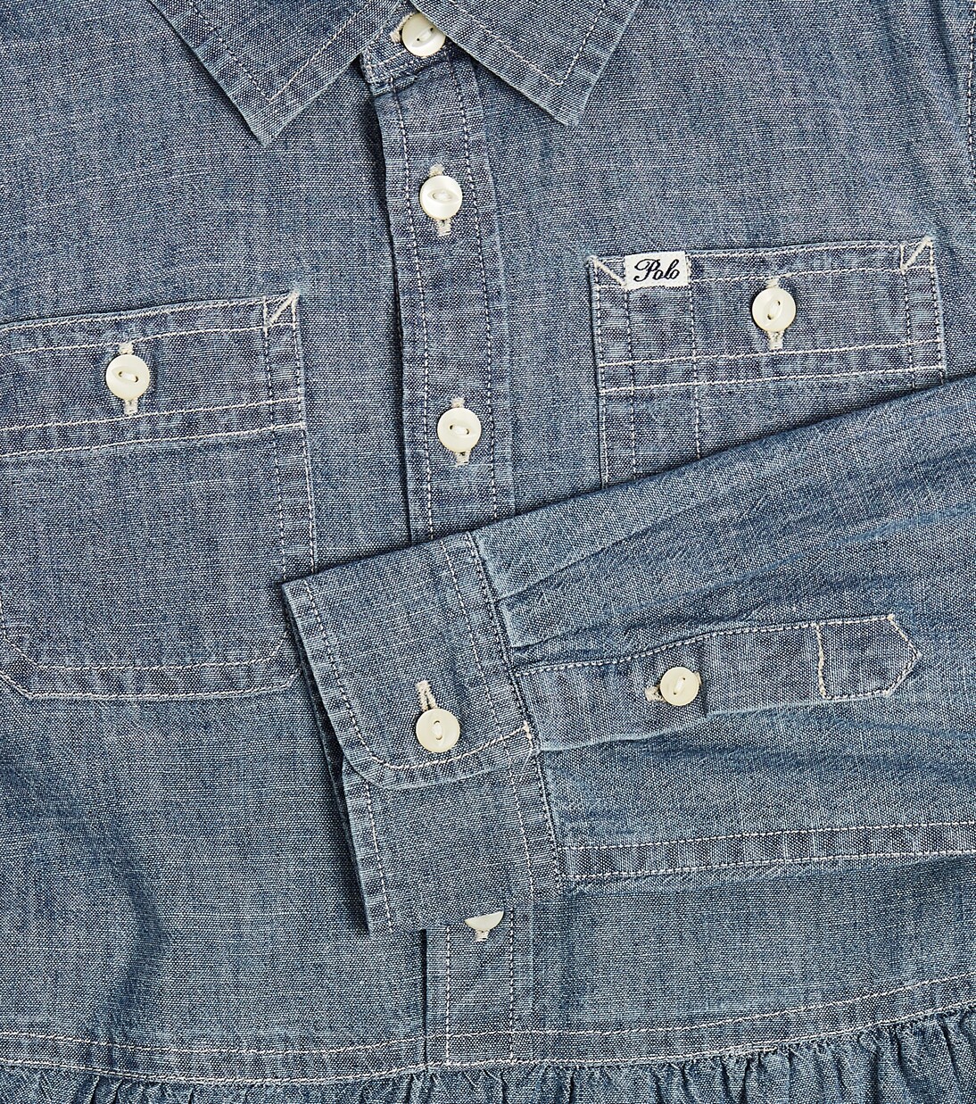 Cotton shirt dress | Polo Ralph Lauren Kids