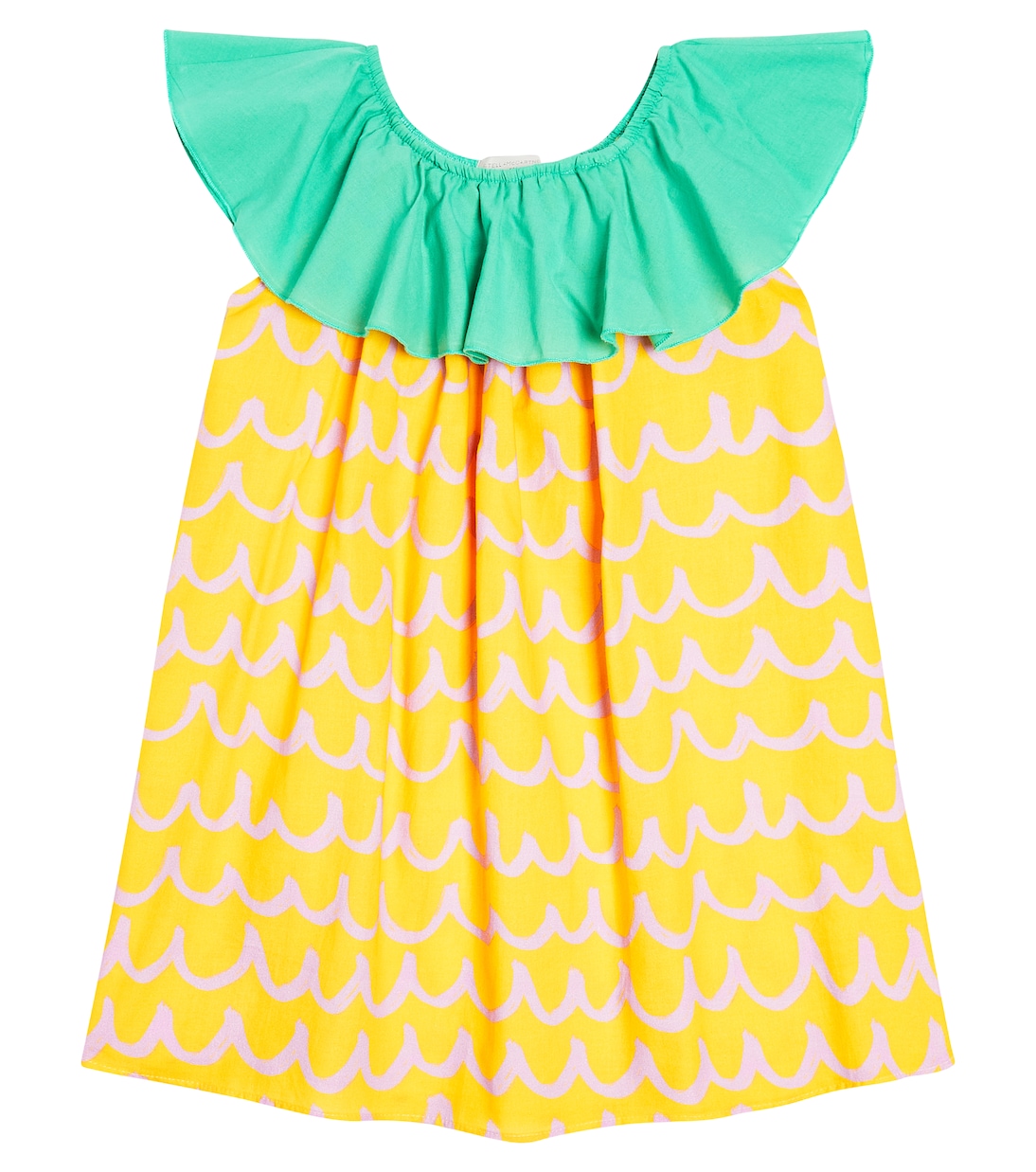 Pineapple cotton dress | Stella McCartney Kids