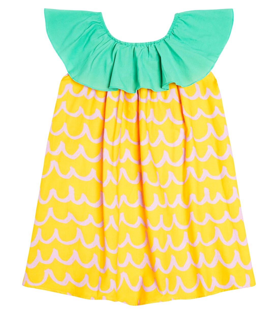 Pineapple cotton dress | Stella McCartney Kids