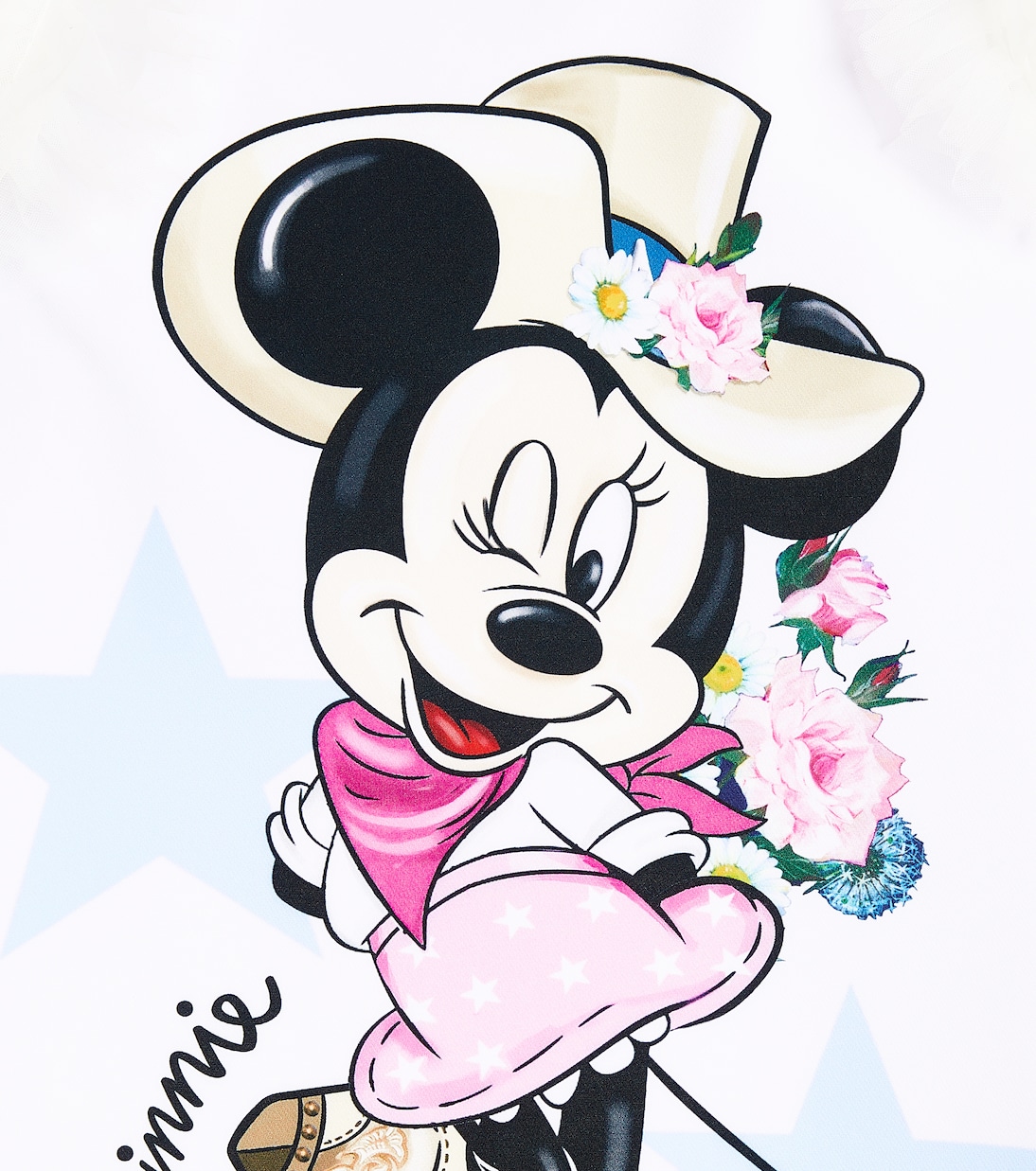 Printed crêpe dress | Monnalisa