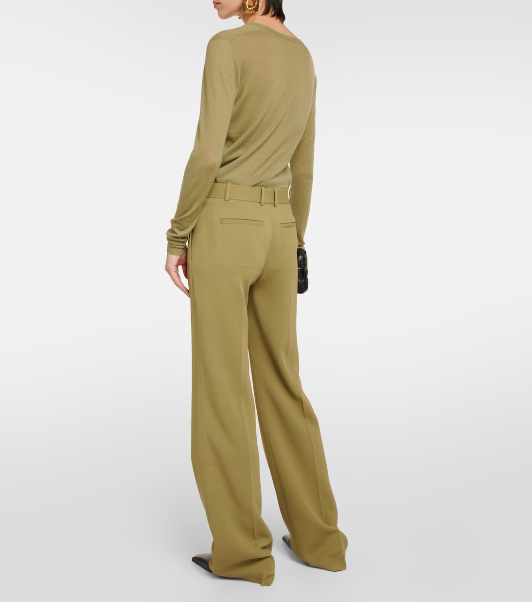 Weite Mid-Rise-Hose Morissey aus Cady | Joseph