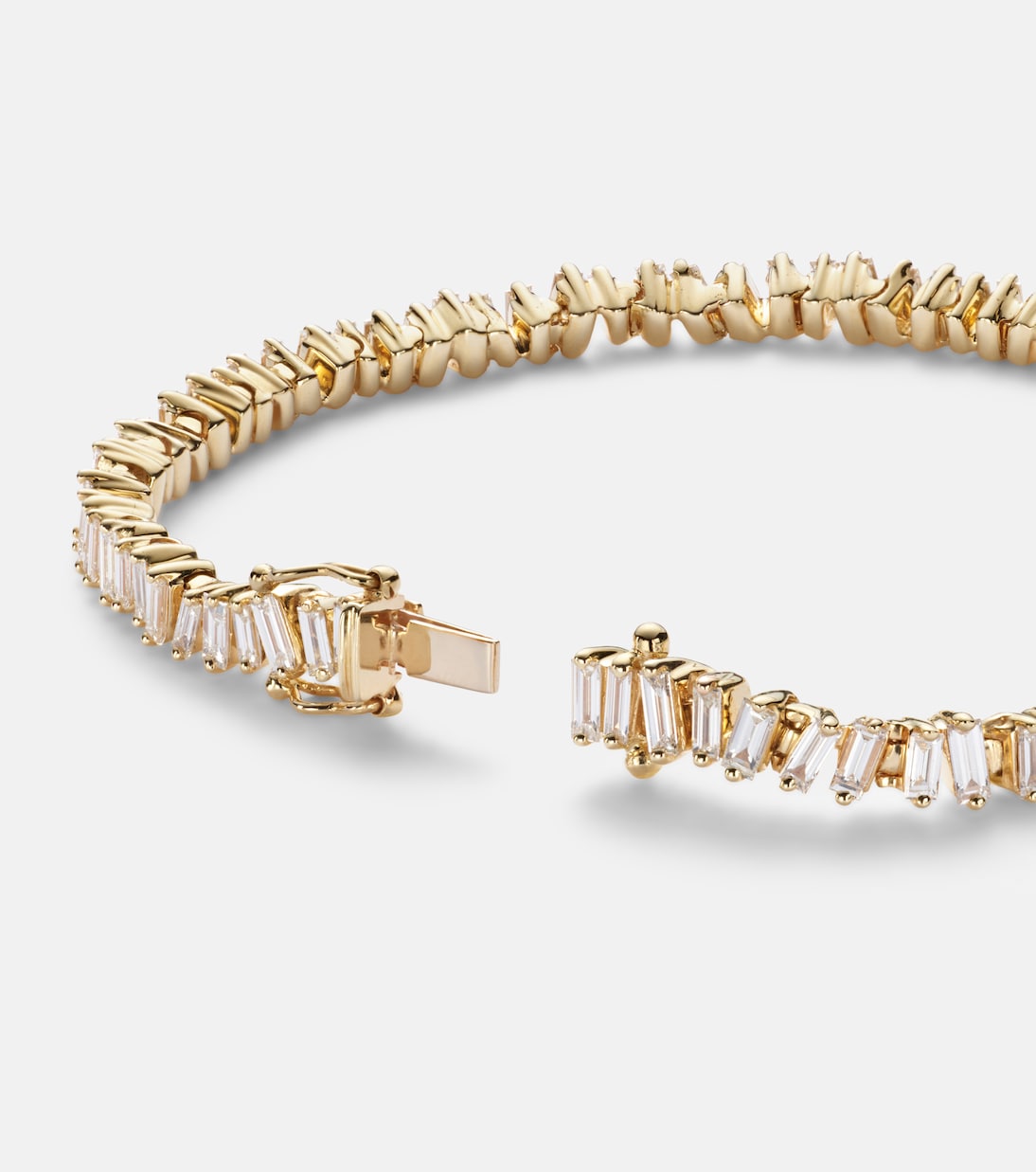 Armband aus 18kt Gelbgold mit Diamanten | Suzanne Kalan