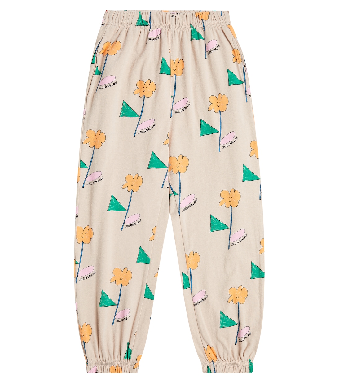 Printed velour sweatpants | Jellymallow