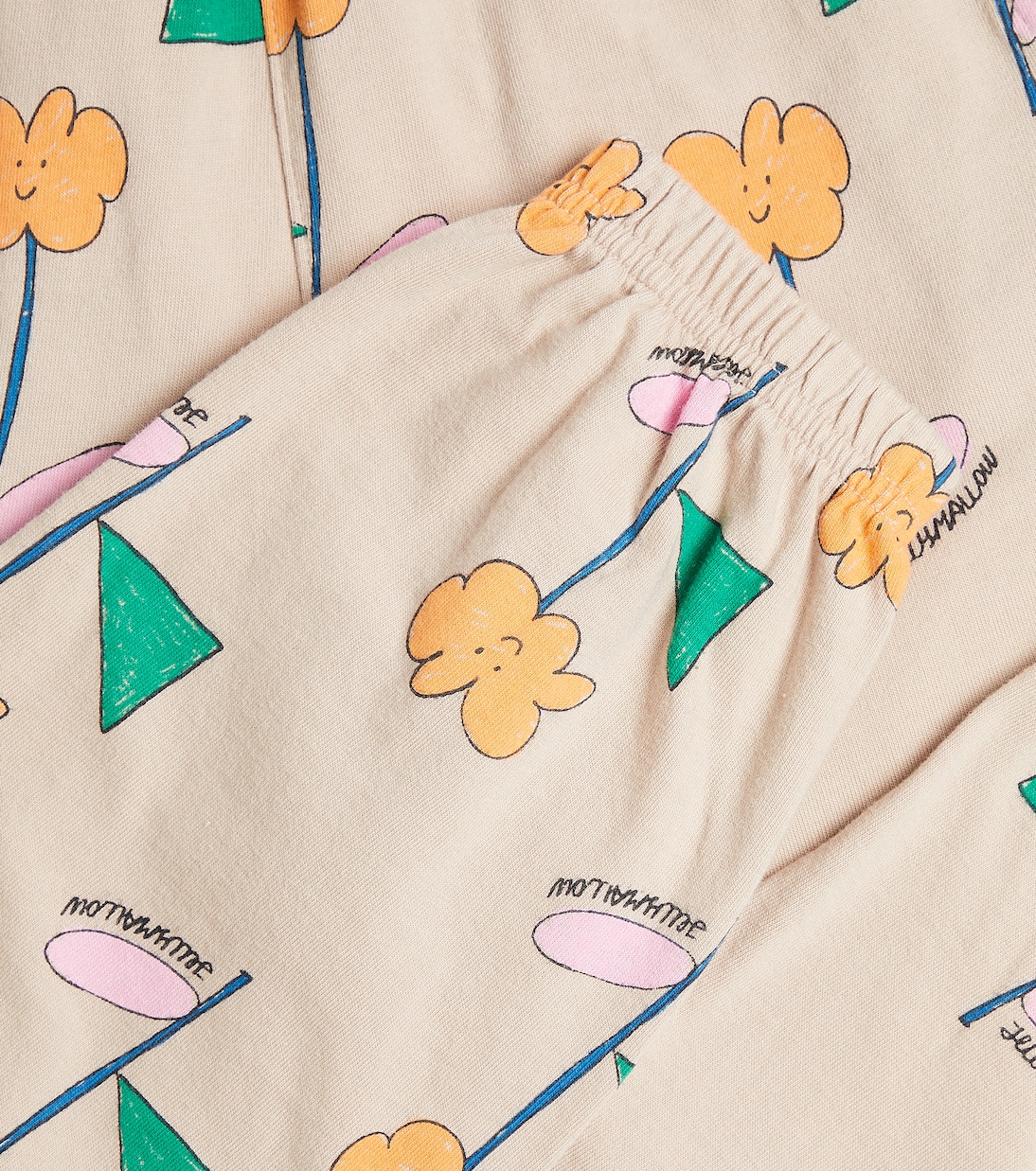 Printed velour sweatpants | Jellymallow