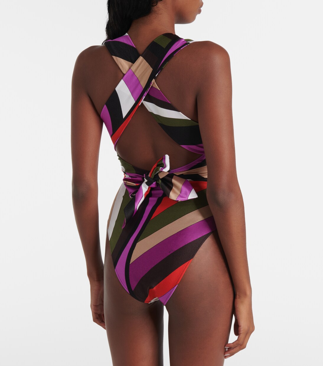 Bañador Iride con cuello halter | Pucci