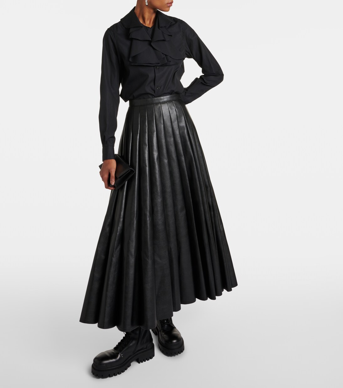 Hemd aus Baumwolle | Noir Kei Ninomiya