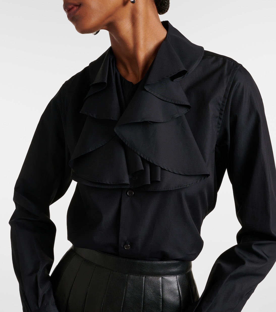 Hemd aus Baumwolle | Noir Kei Ninomiya