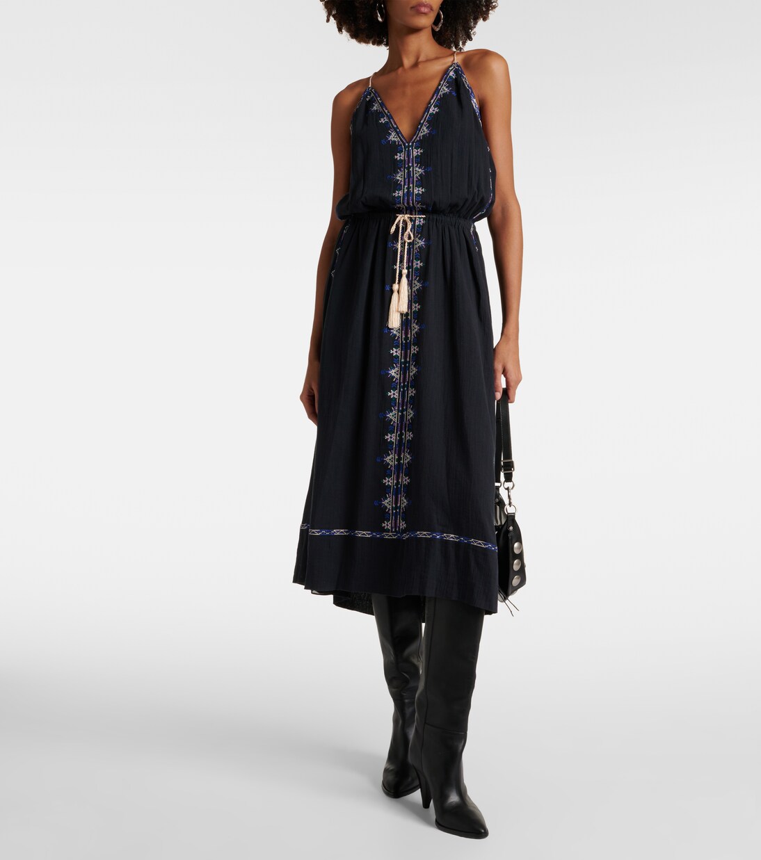 Robe midi Siana en coton | Marant Etoile