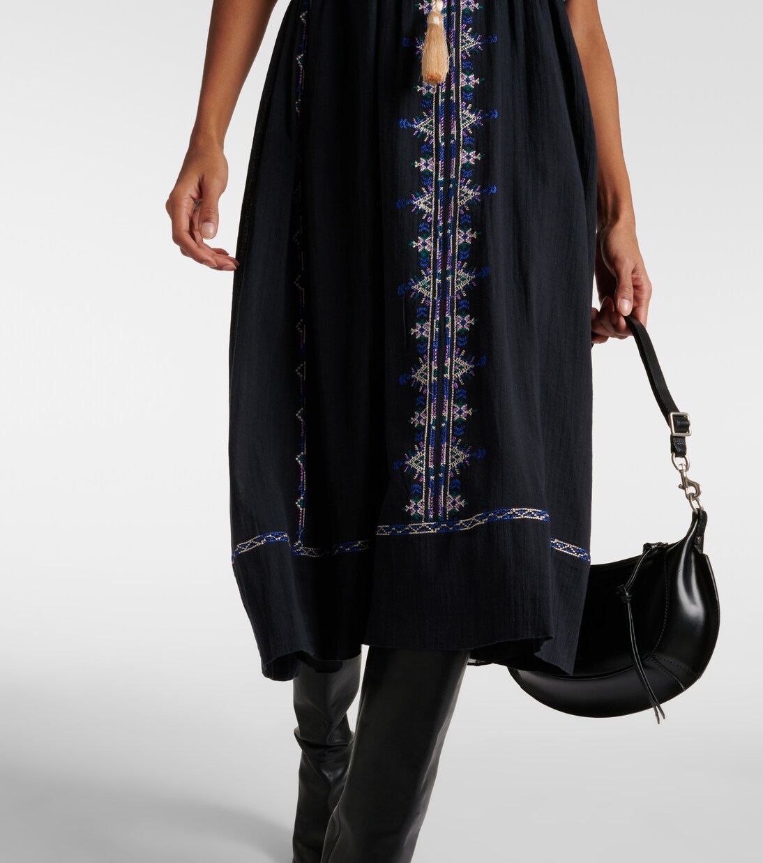 Robe midi Siana en coton | Marant Etoile