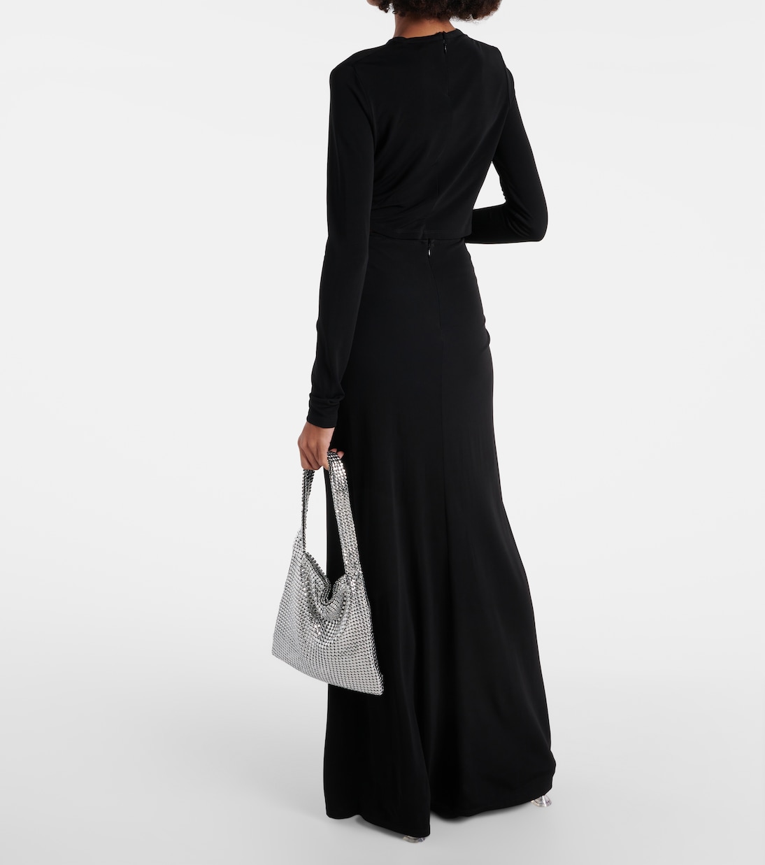 Cropped-Top Bezel Quartz aus Jersey | Christopher Esber