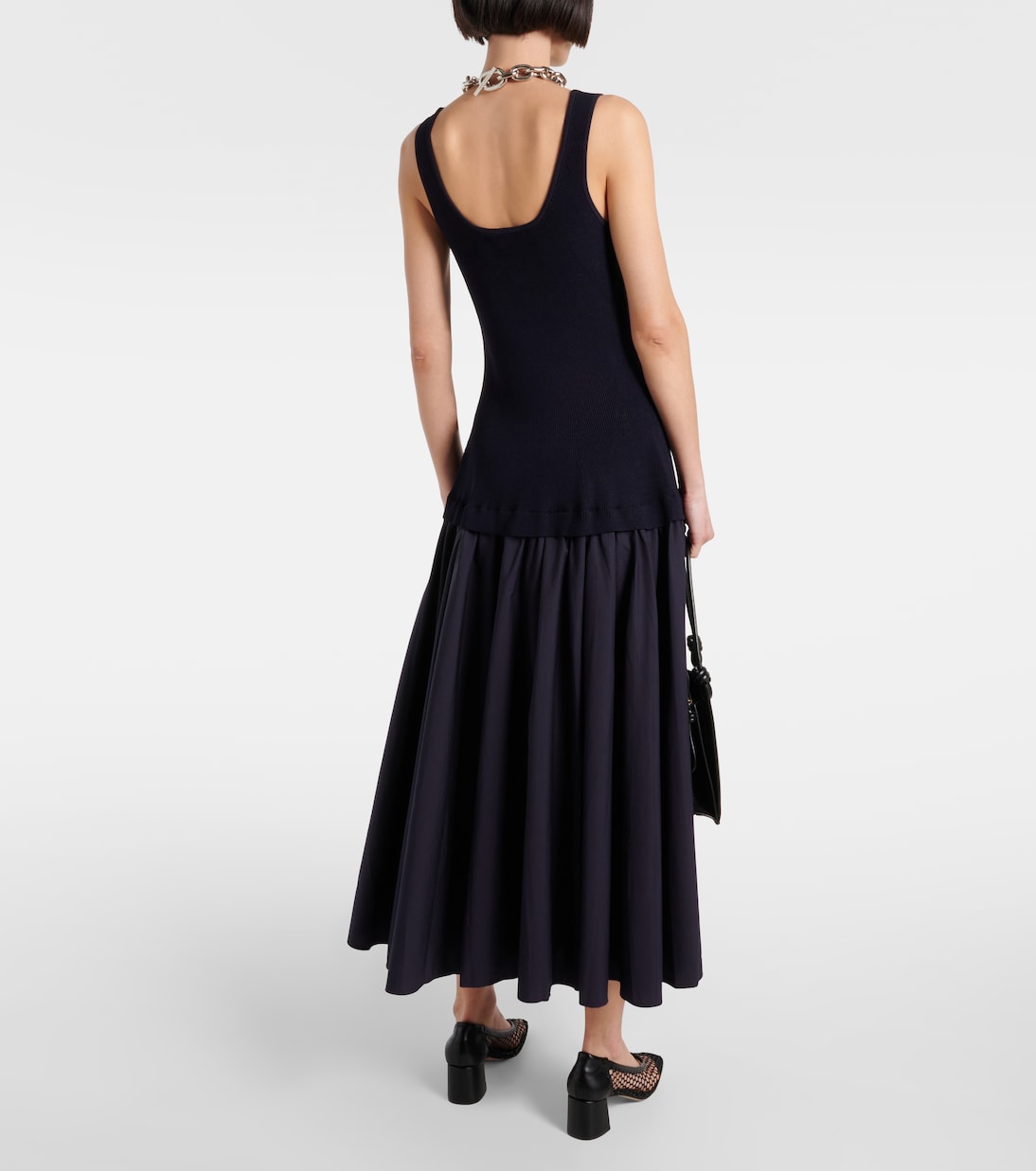 Midikleid Silas aus einem Baumwollgemisch | Simkhai