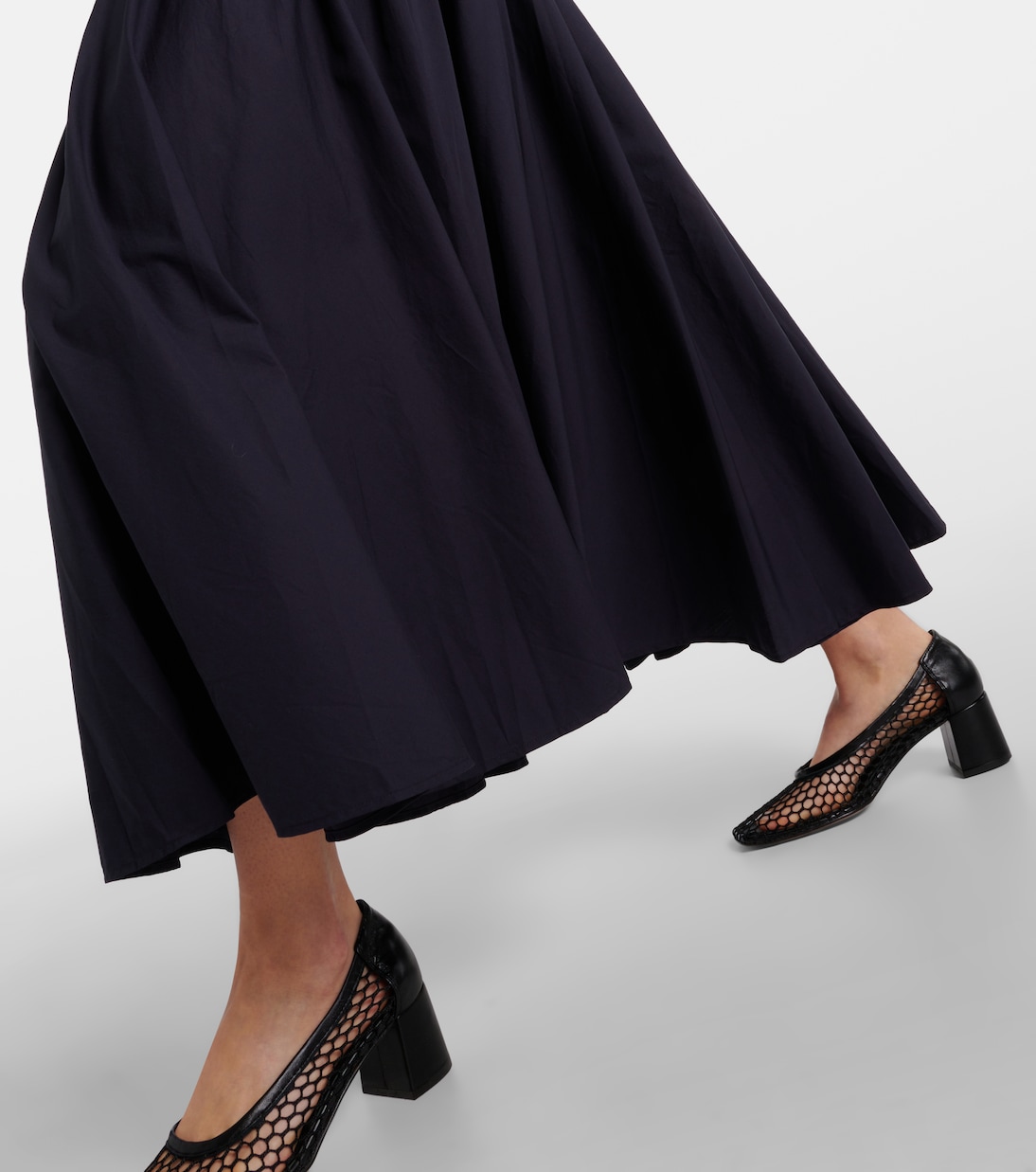 Midikleid Silas aus einem Baumwollgemisch | Simkhai