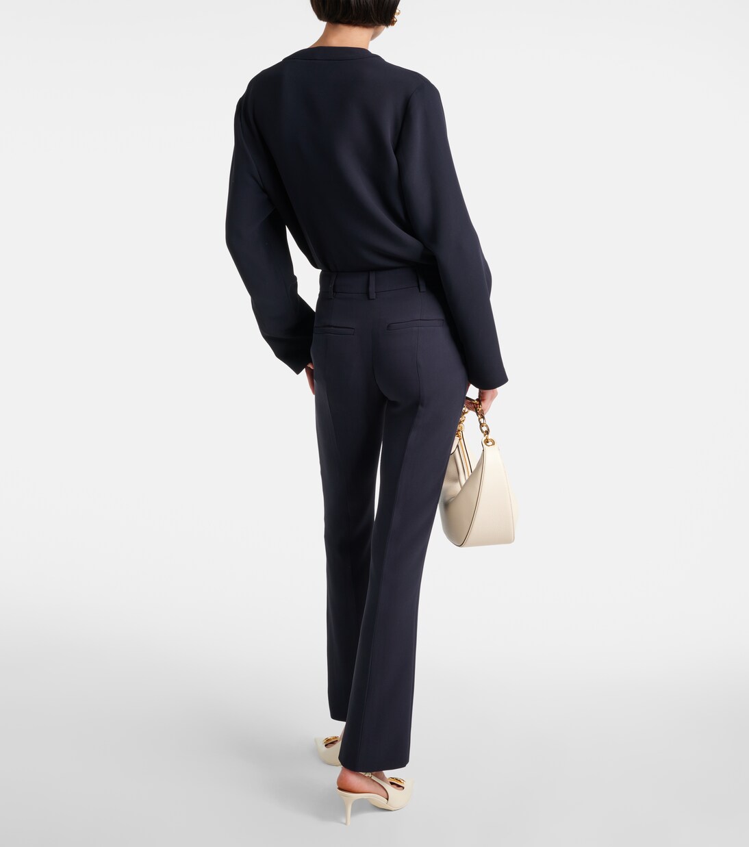 Gerade Hose aus Cady Couture | Valentino