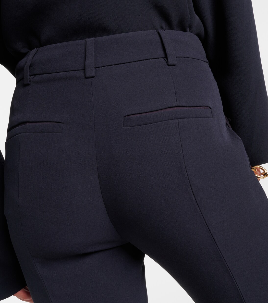 Gerade Hose aus Cady Couture | Valentino