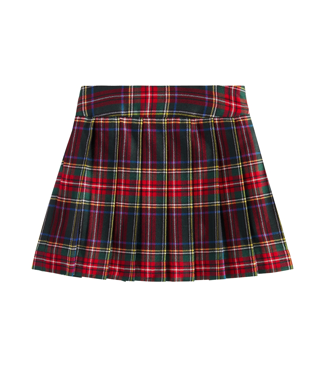 Wool-blend tartan skirt | Dolce&Gabbana Kids