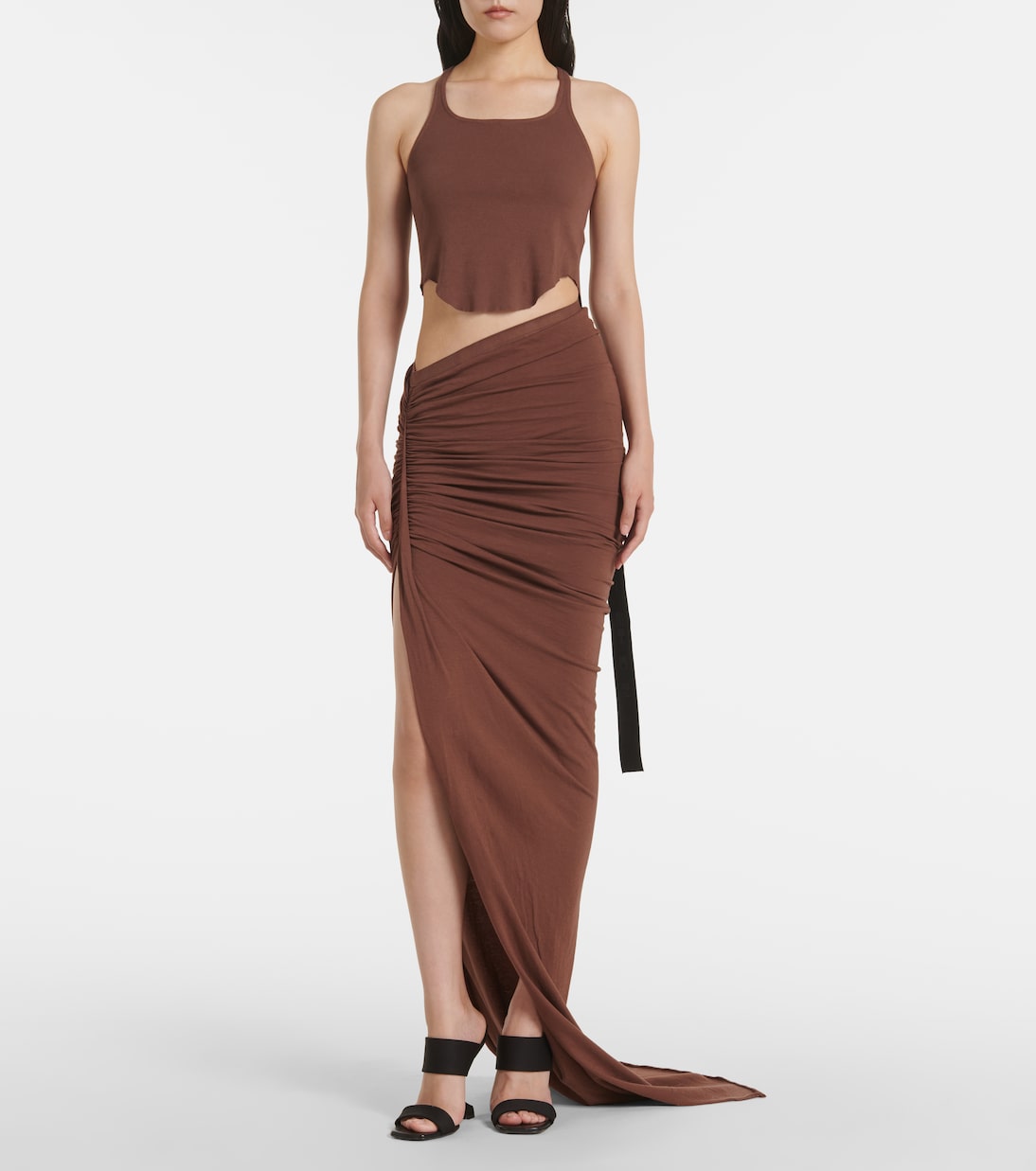 DRKSHDW Cropped-Top aus Baumwoll-Jersey | Rick Owens