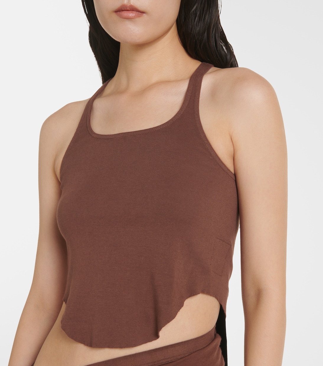 DRKSHDW Cropped-Top aus Baumwoll-Jersey | Rick Owens