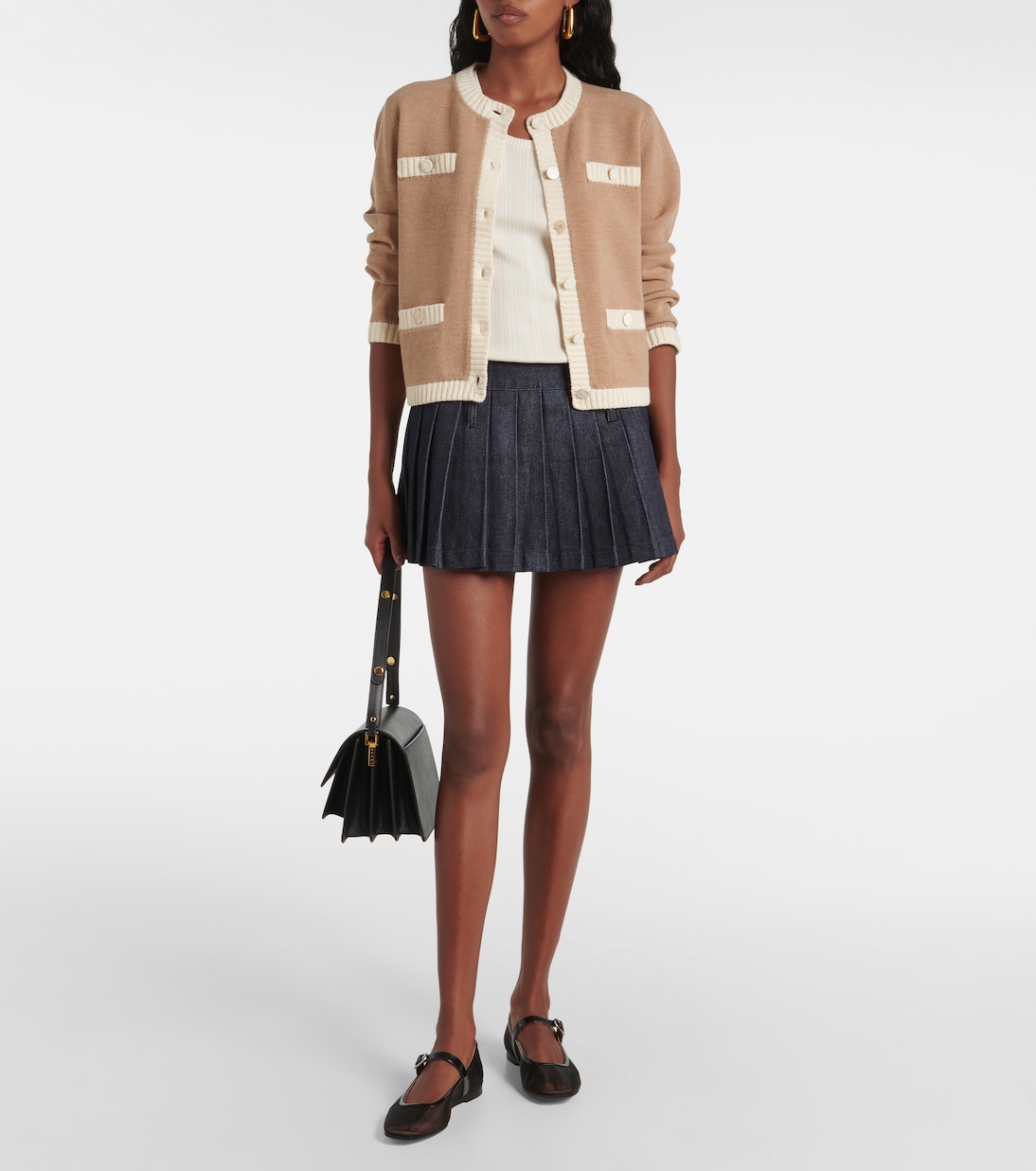Cardigan Kendra aus Wolle | Tory Burch