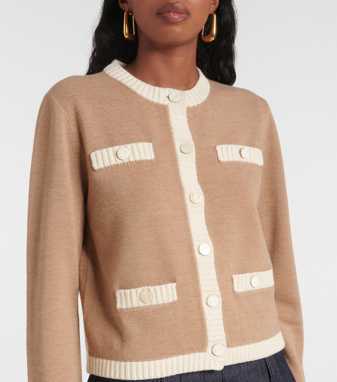 Cardigan Kendra aus Wolle | Tory Burch