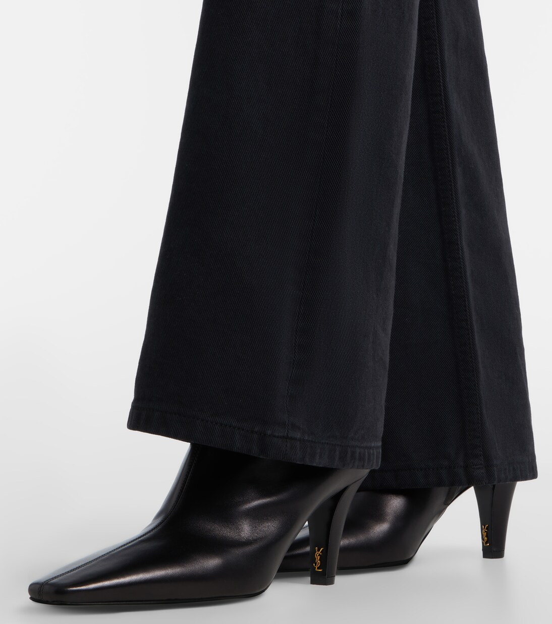 Stivaletti Jill 75 in pelle | Saint Laurent