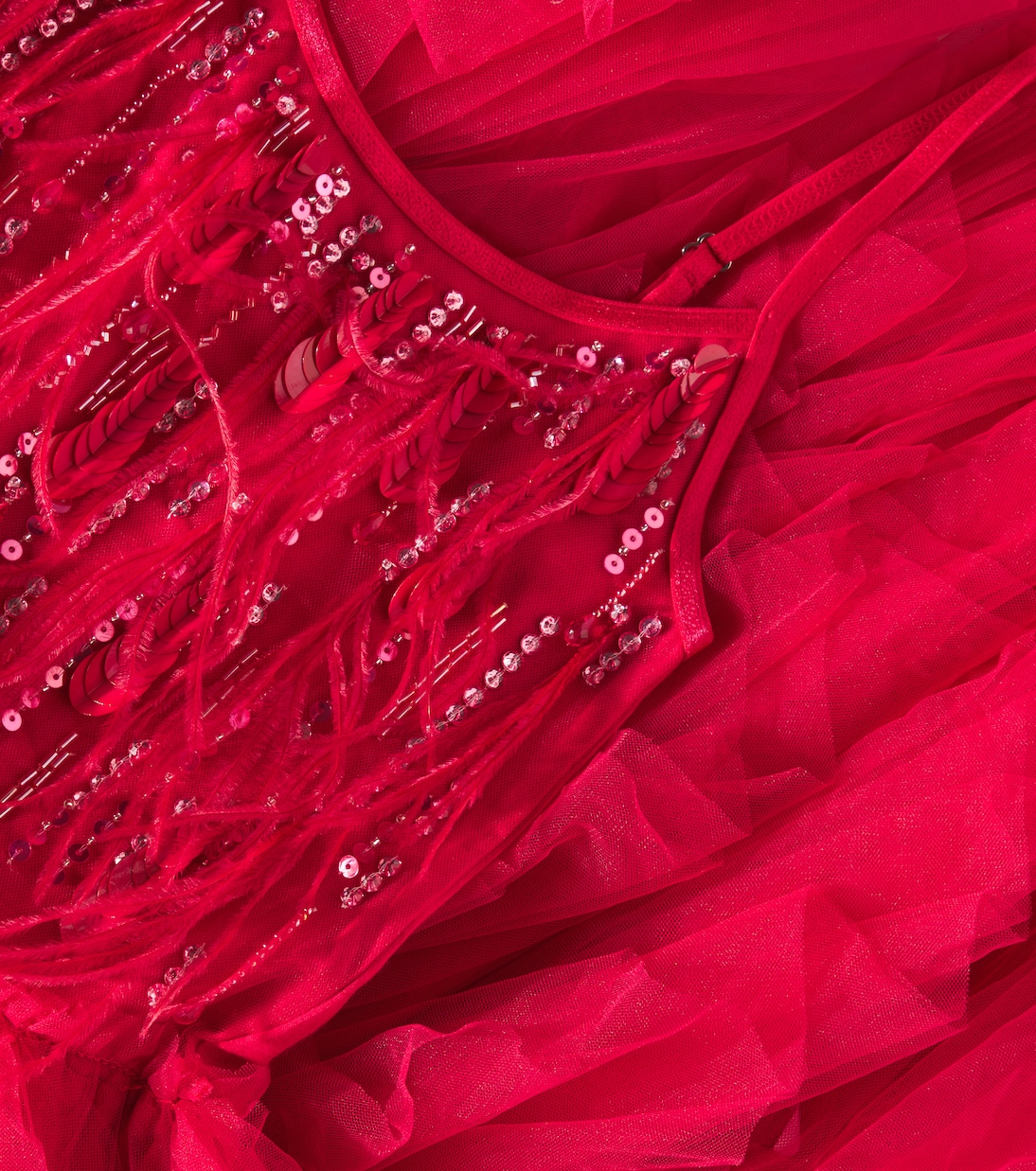 Ruby Dazzle embellished tulle dress | Tutu Du Monde