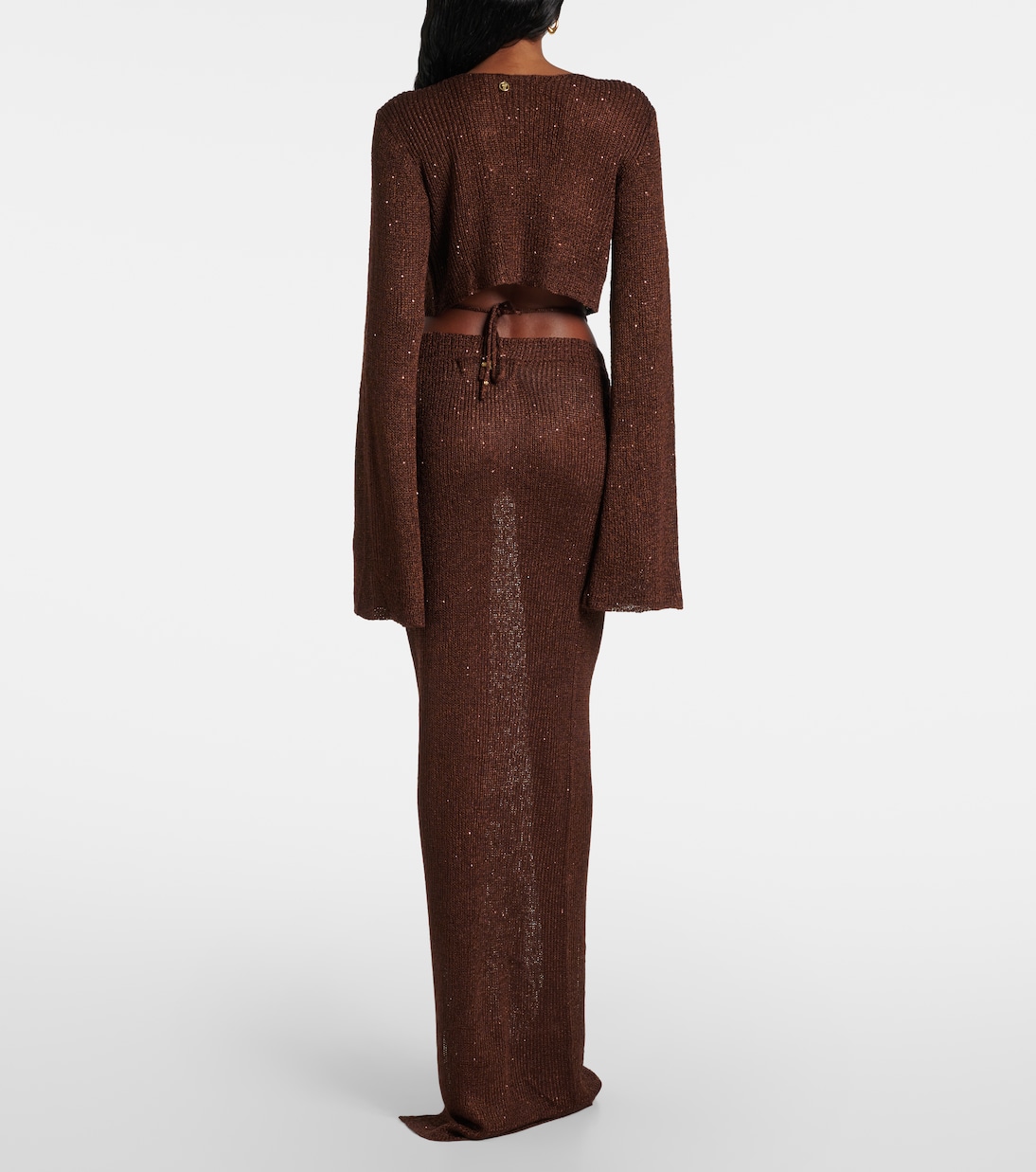 Maxirock Alma mit Pailletten | Bananhot