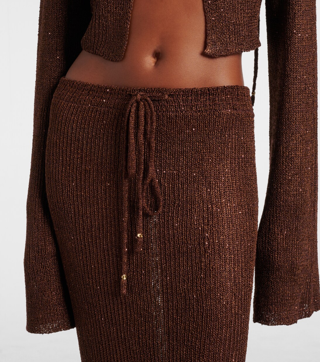 Maxirock Alma mit Pailletten | Bananhot