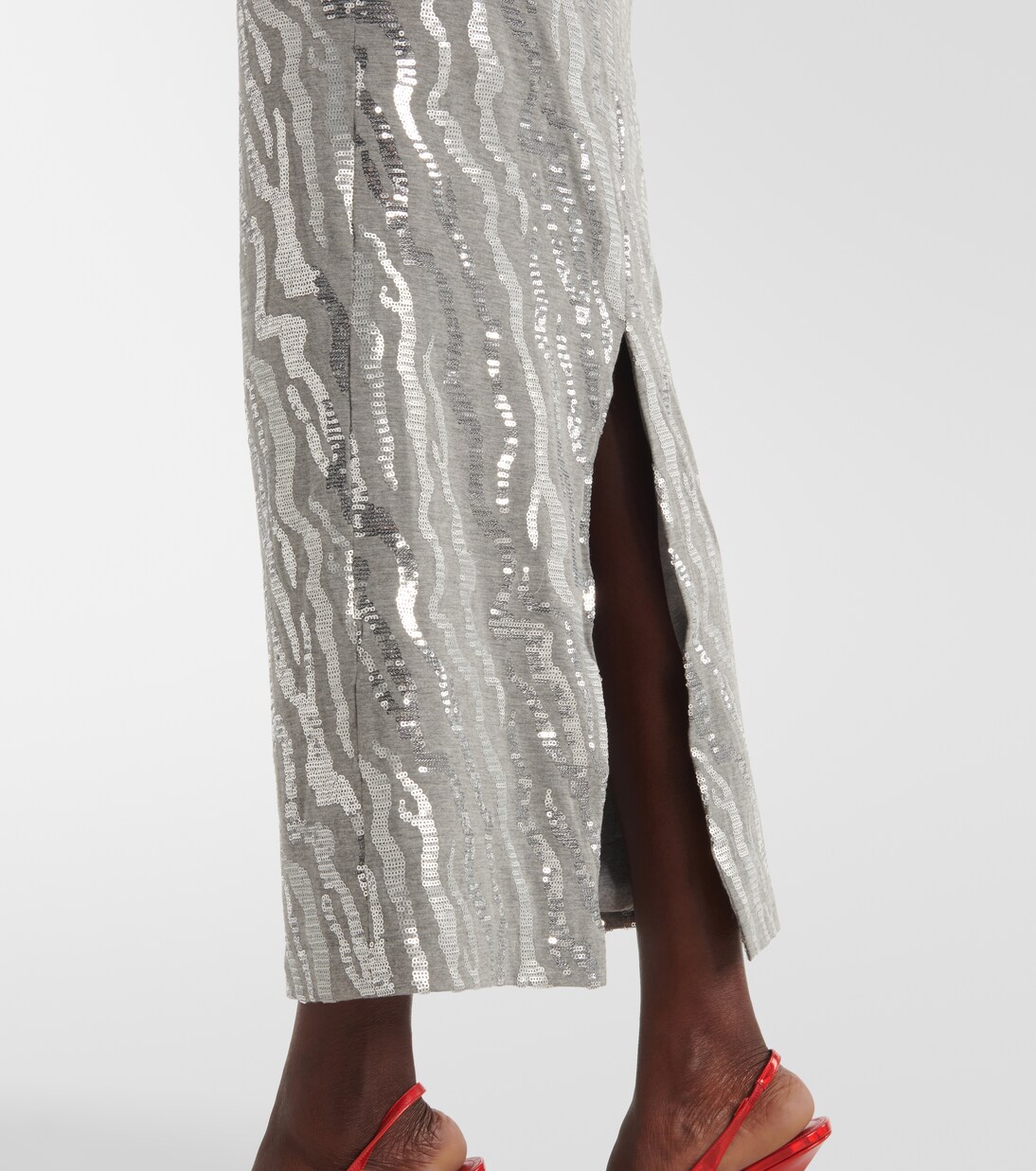 Robe midi à sequins | Rotate