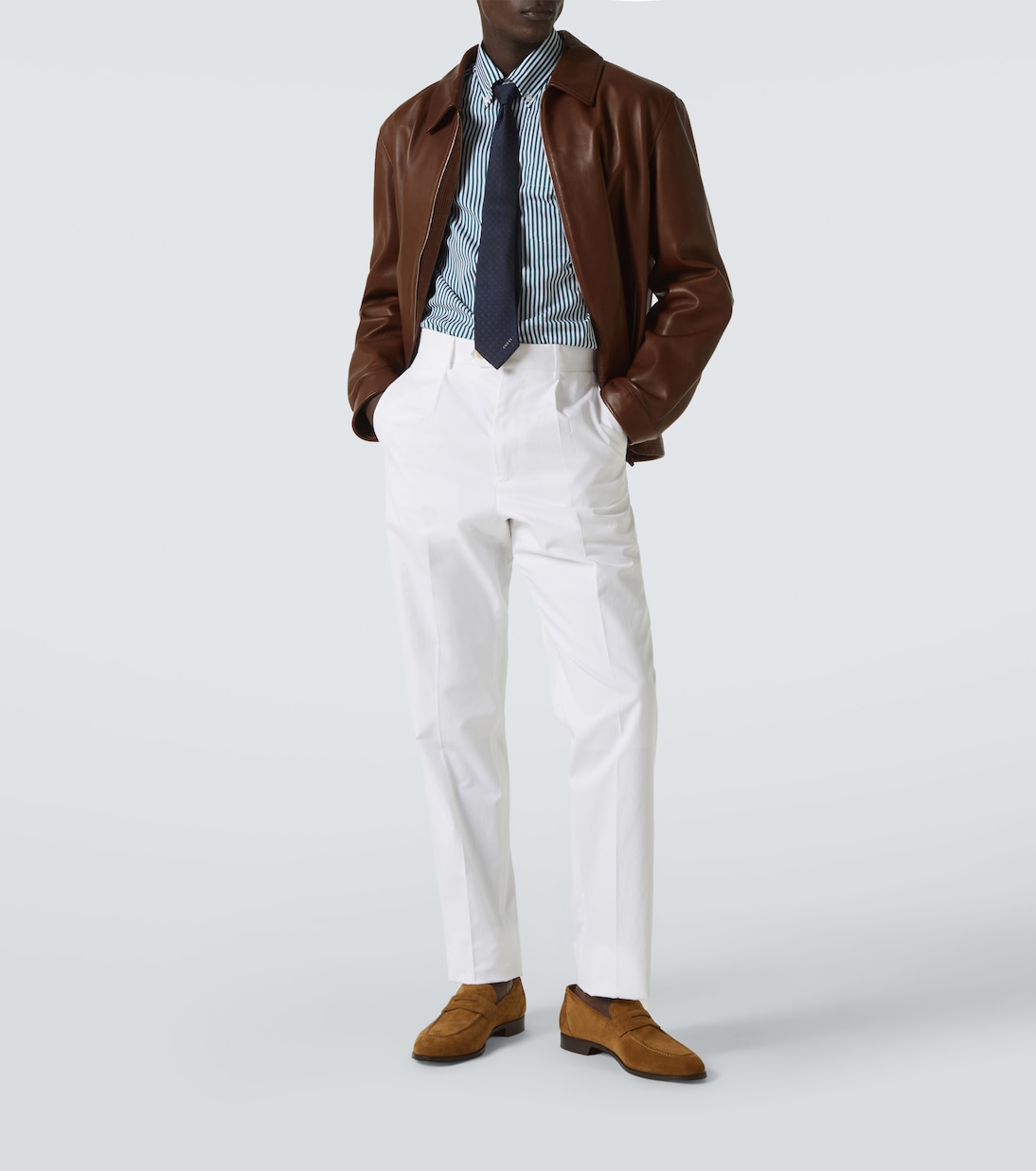 Cotton straight pants | Dunhill