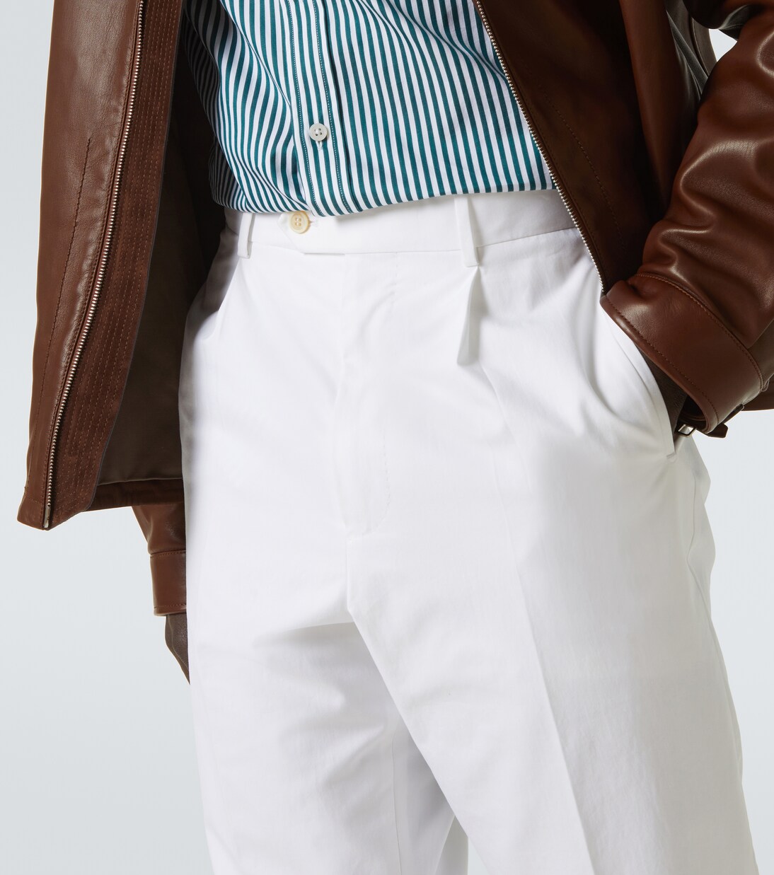 Cotton straight pants | Dunhill