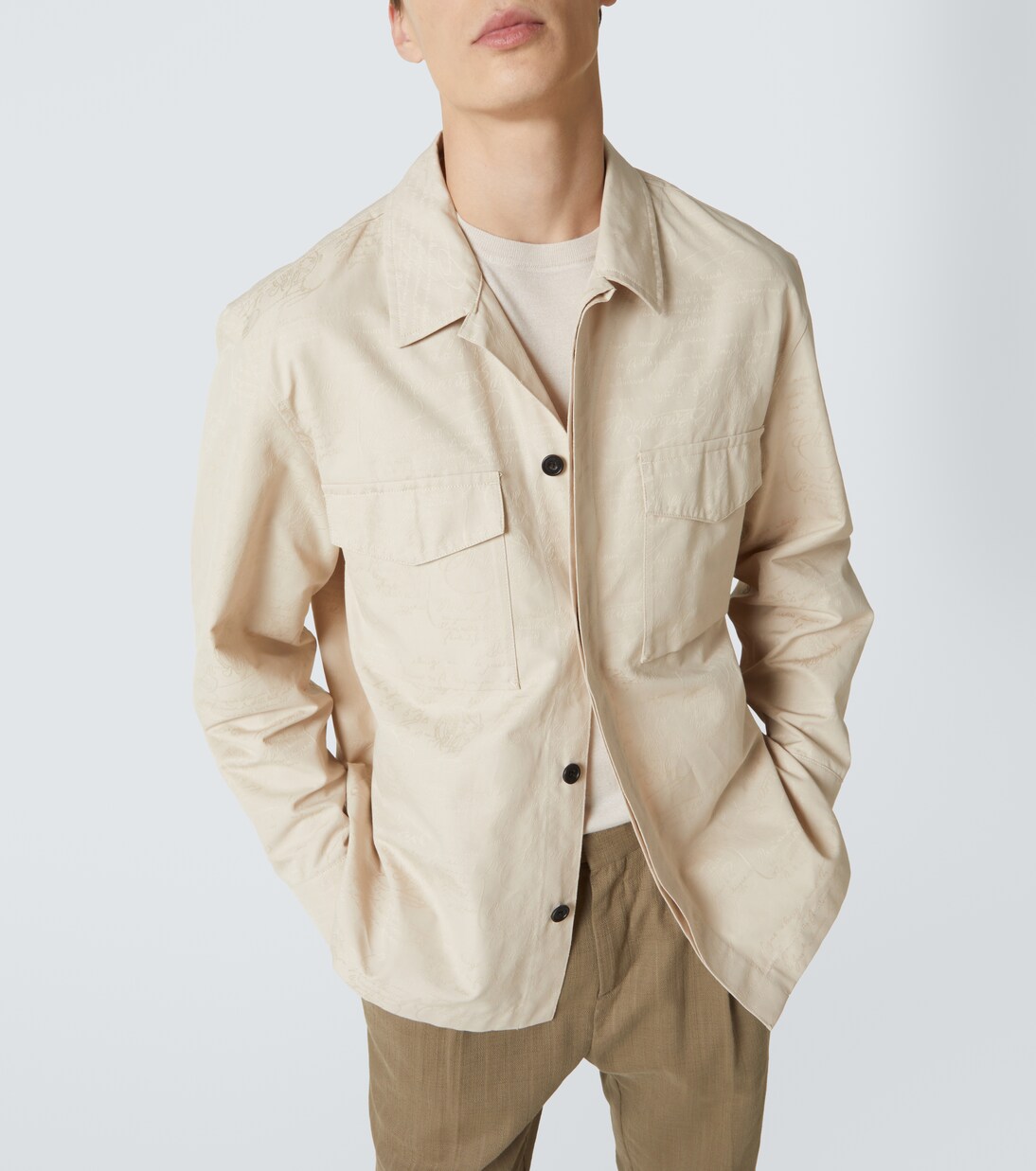 Hemdjacke aus Baumwolle | Berluti