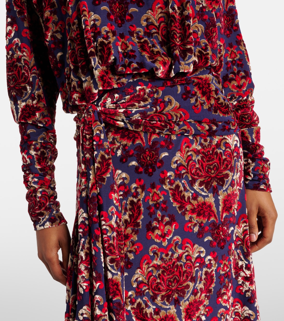 Maxikleid aus Jacquard | Rabanne