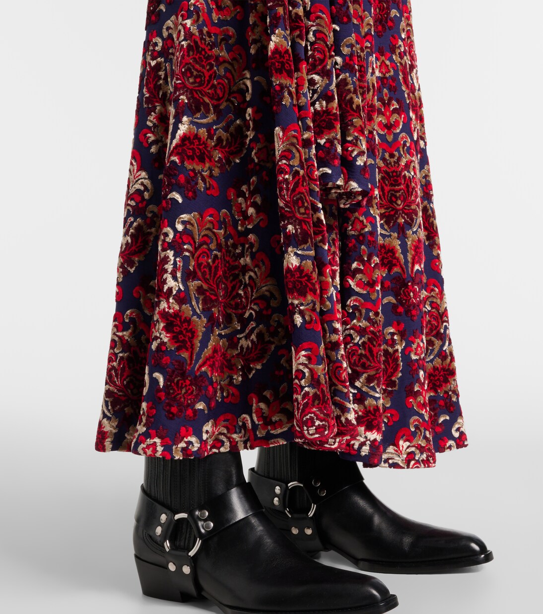 Maxikleid aus Jacquard | Rabanne