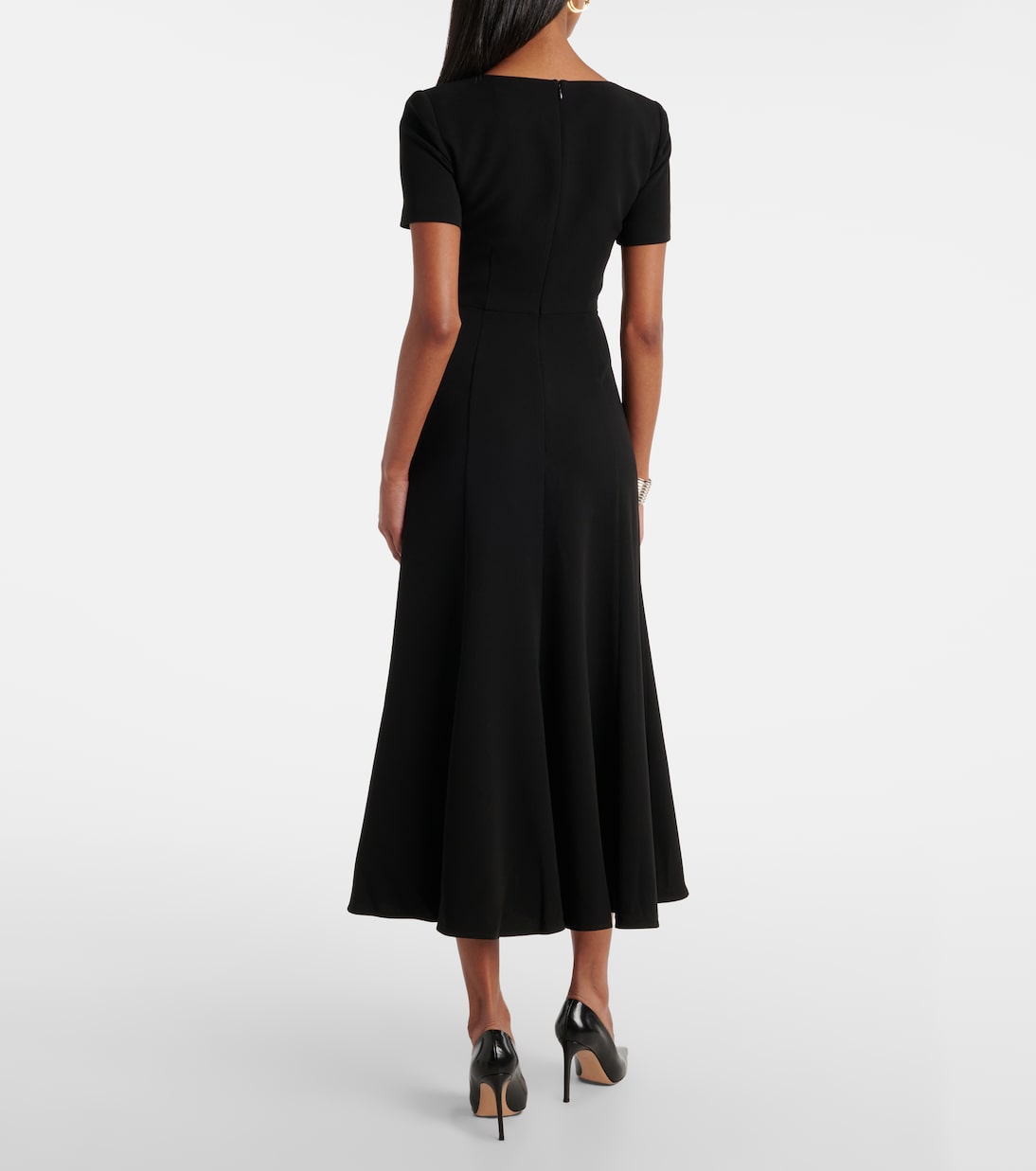 Midikleid aus Cady | Roland Mouret