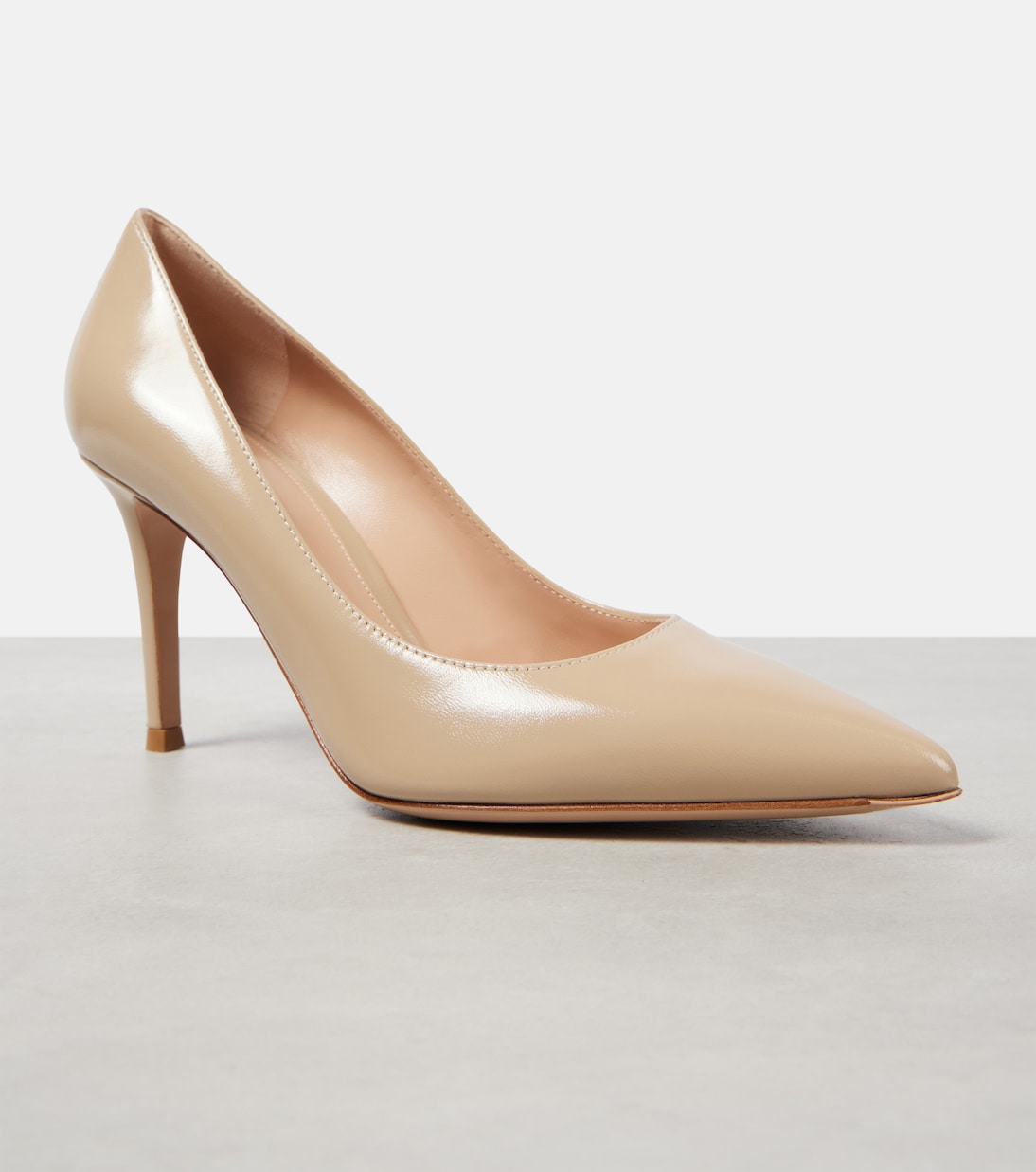 Gianvito 85 patent leather pumps | Gianvito Rossi