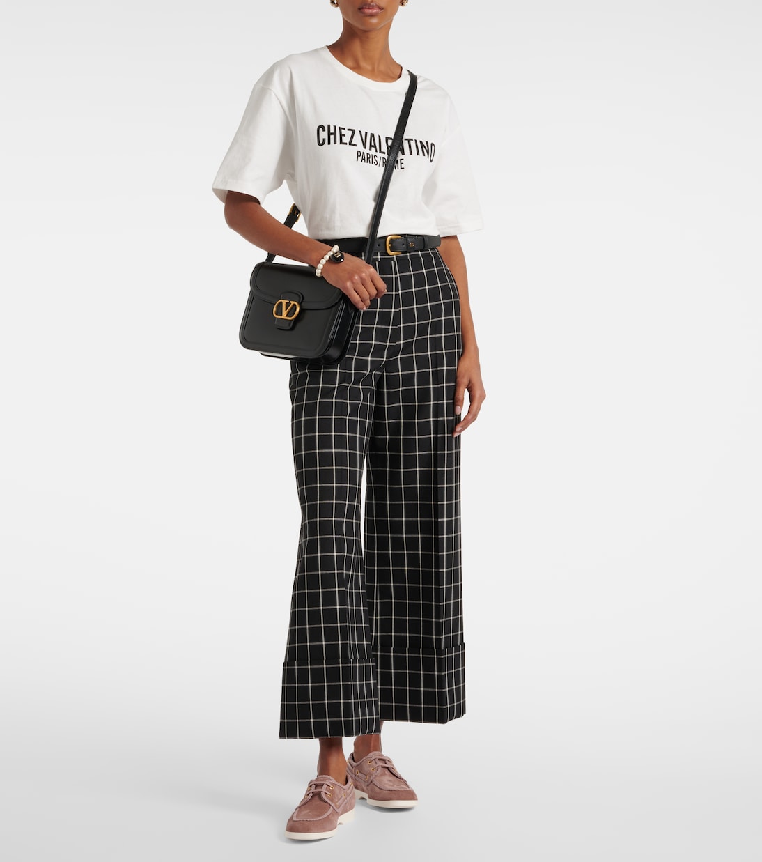 Palm Avenue suede boat shoes | Valentino Garavani