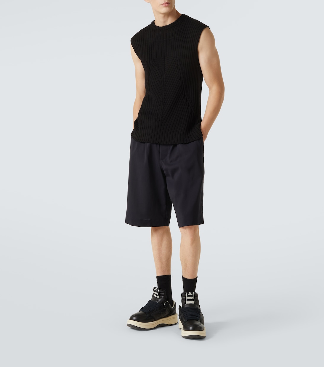 X Converse Sneakers aus Leder | Rick Owens