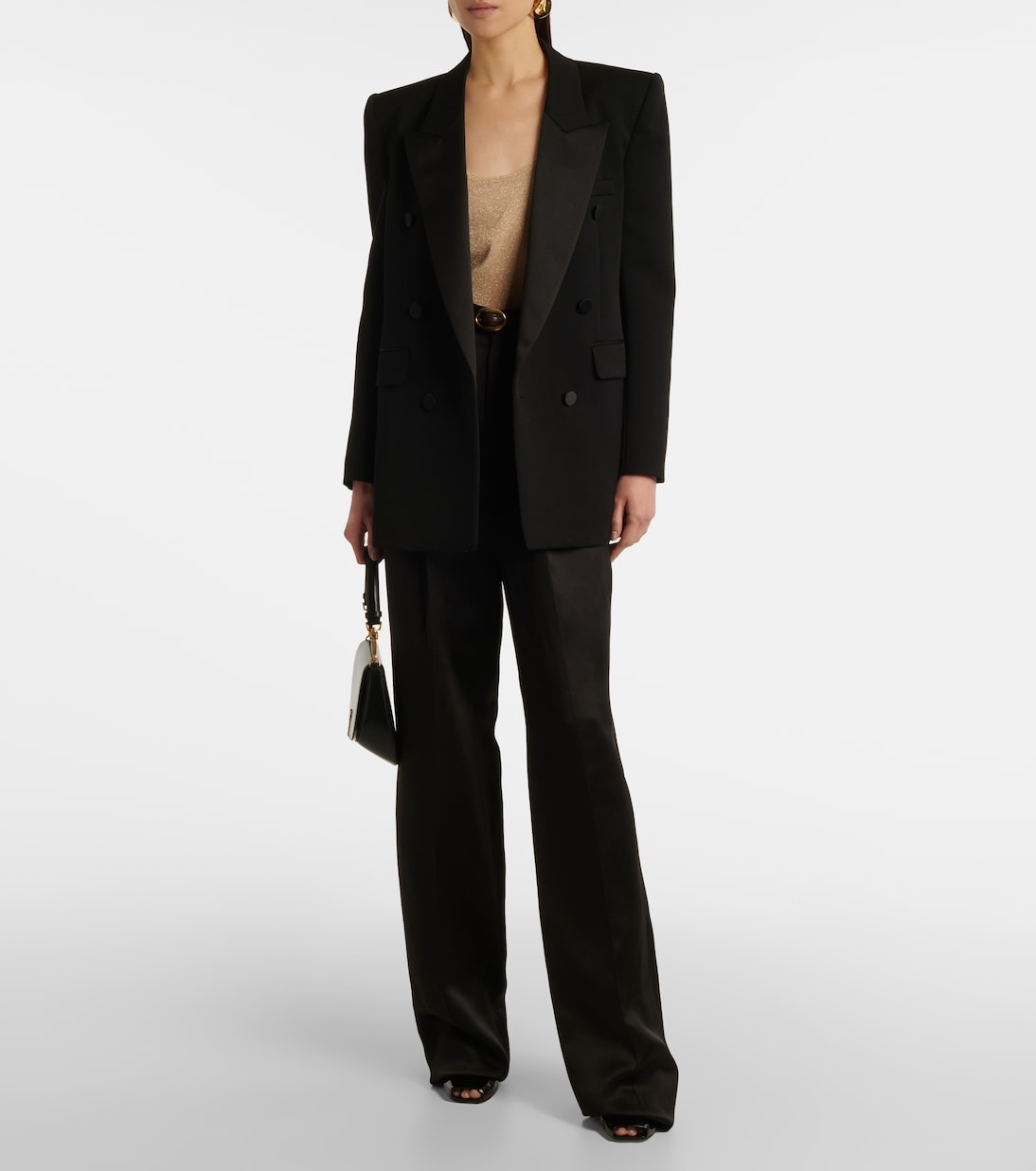 Top in lamé | Saint Laurent