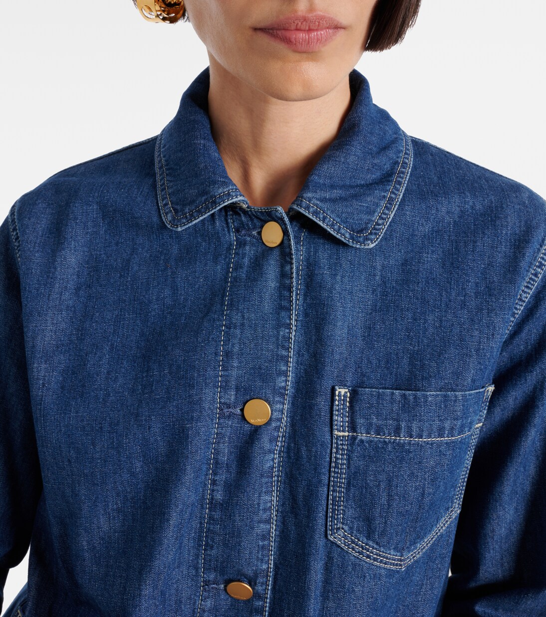 Hemdjacke aus Denim | 'S Max Mara