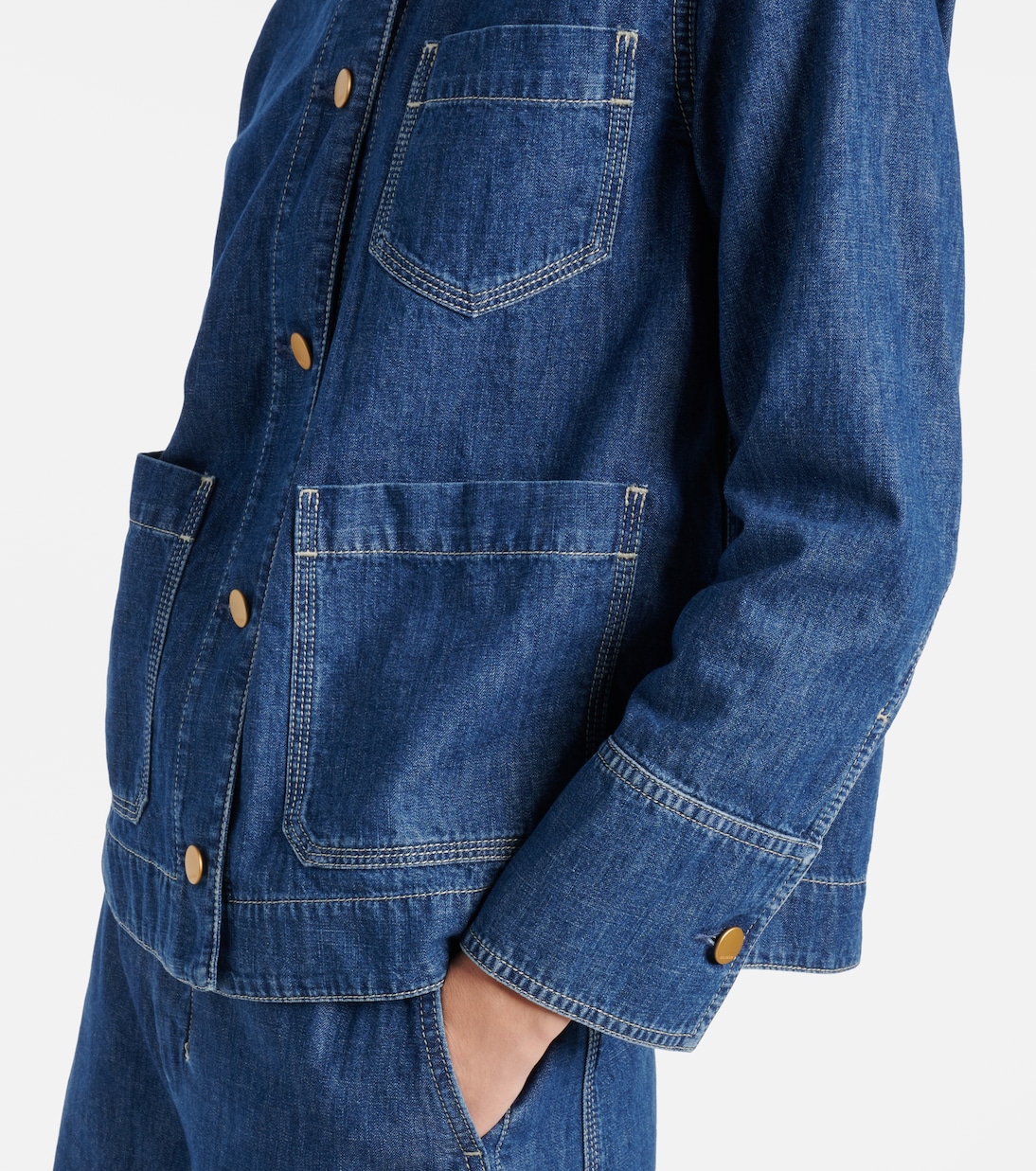 Hemdjacke aus Denim | 'S Max Mara