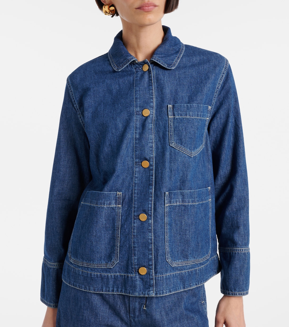 Hemdjacke aus Denim | 'S Max Mara