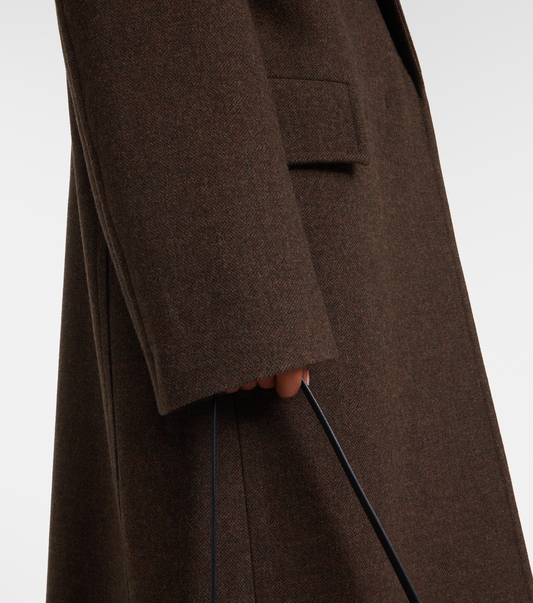 Oversize-Mantel aus Wolle | Jil Sander