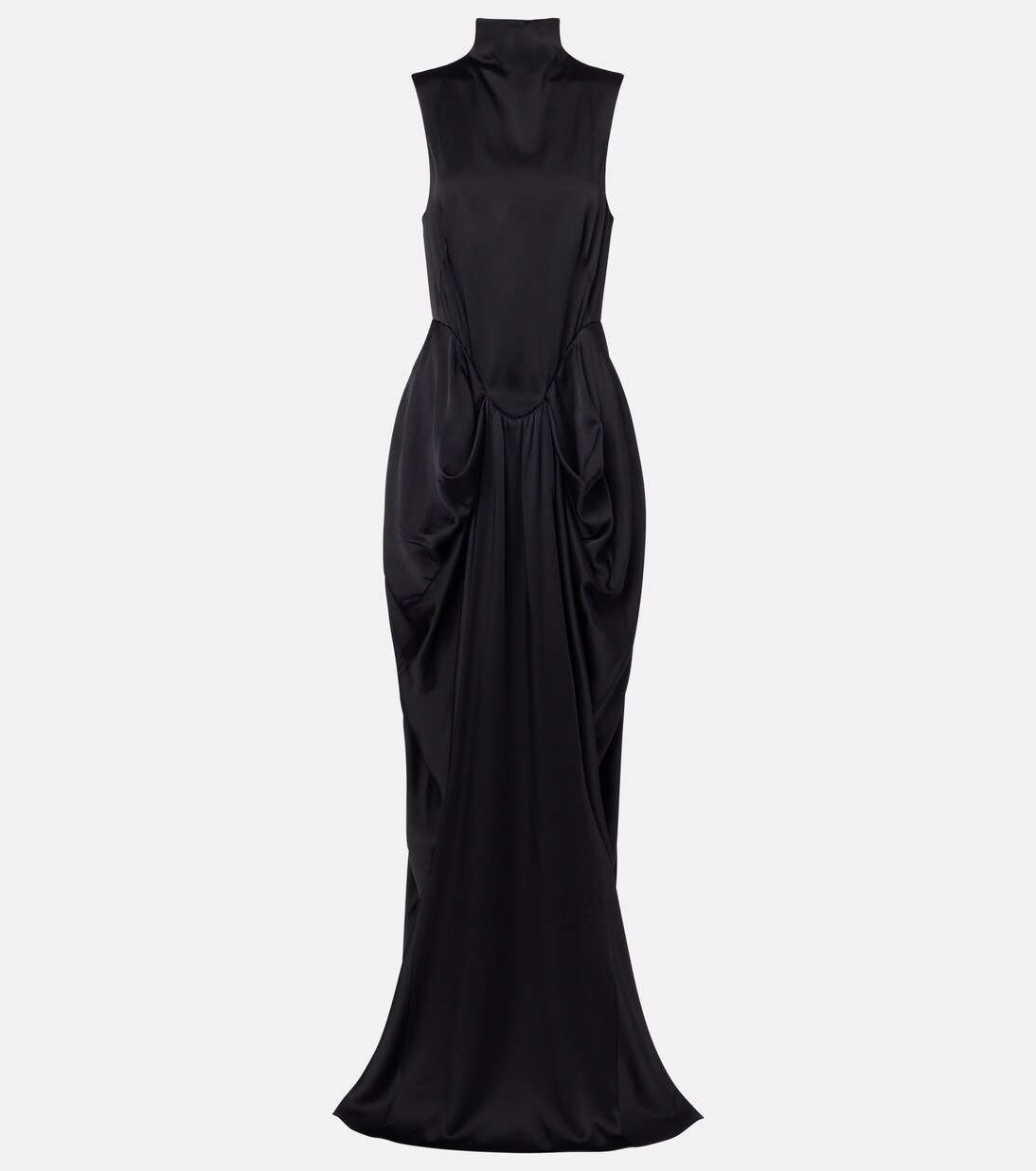 Robe longue en satin | Stella McCartney