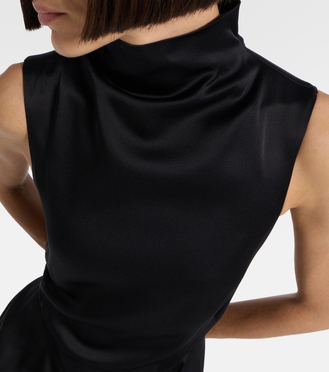 Robe longue en satin | Stella McCartney