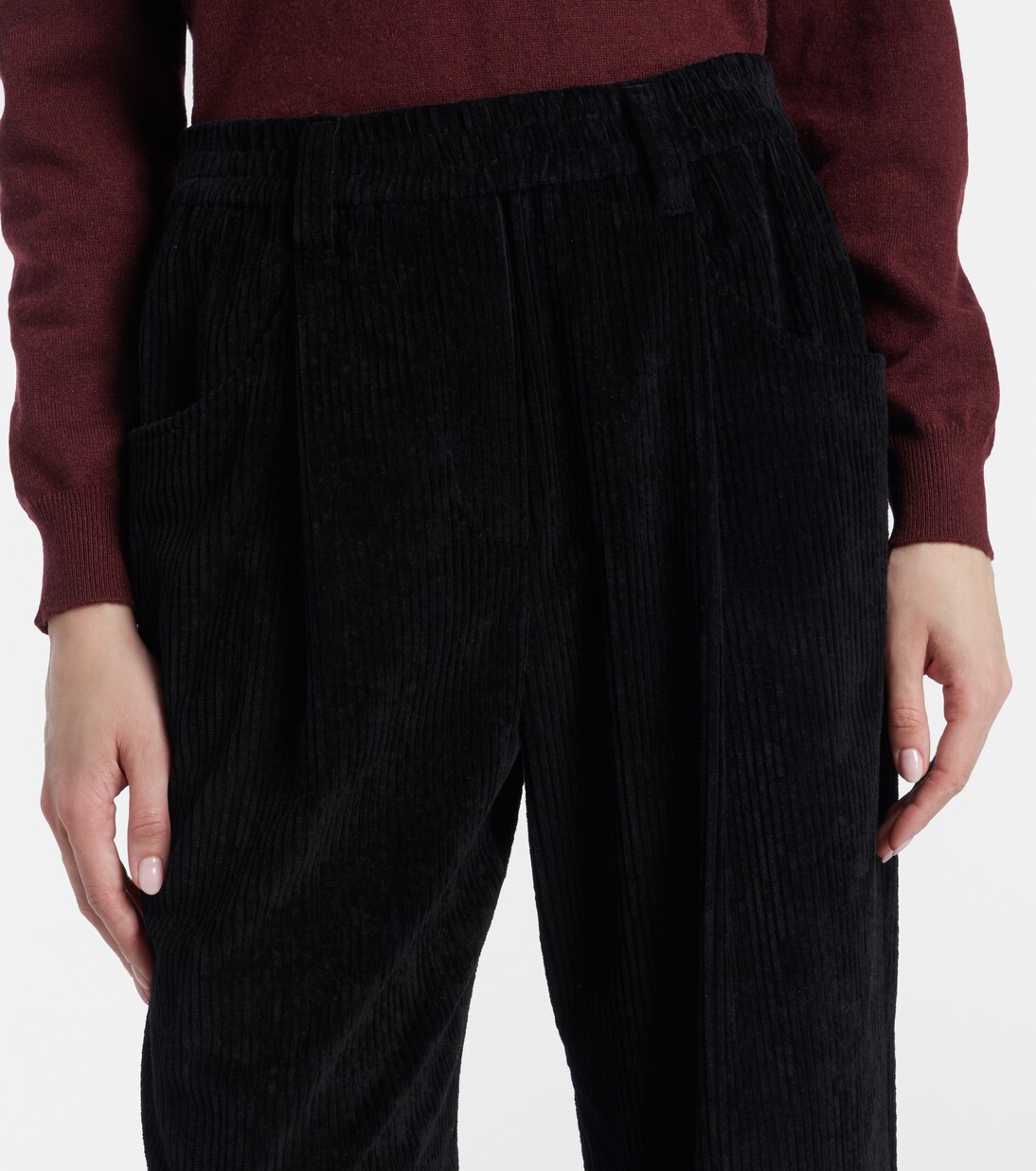 Hose aus Baumwoll-Cord | Brunello Cucinelli