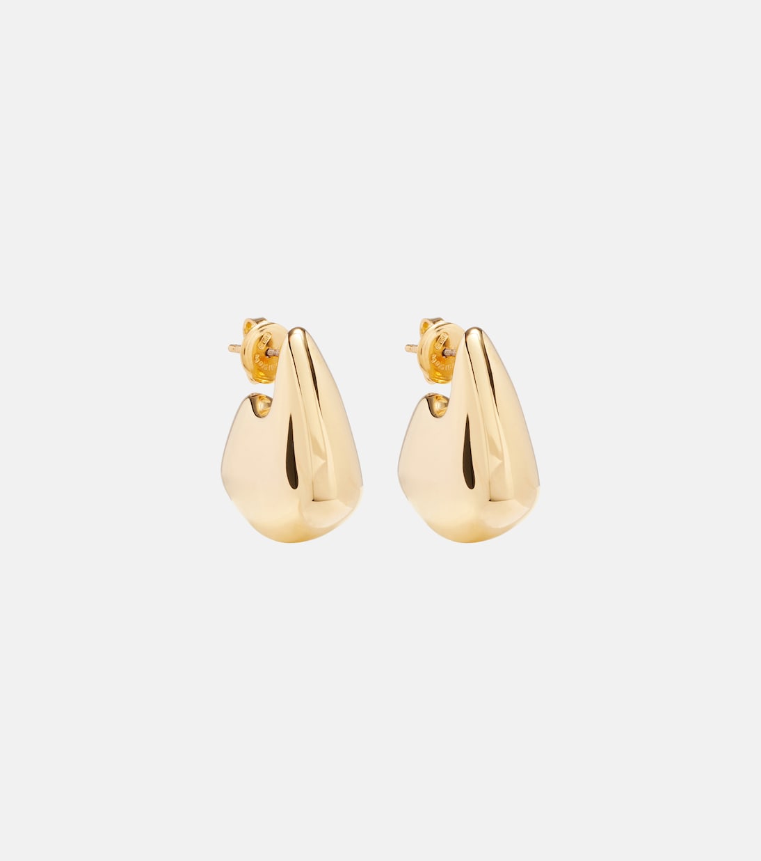 Drop Small gold-plated earrings | Bottega Veneta