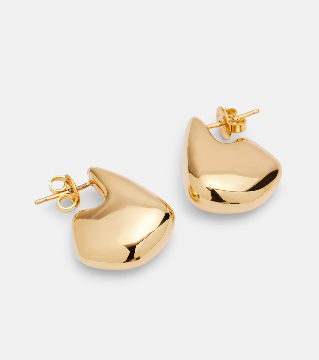 Drop Small gold-plated earrings | Bottega Veneta