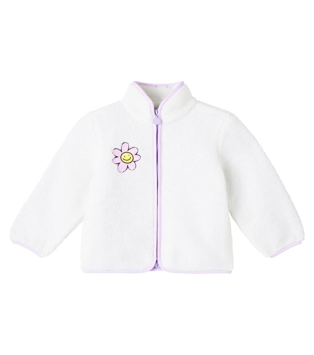 Embroidered fleece jacket | Stella McCartney Kids