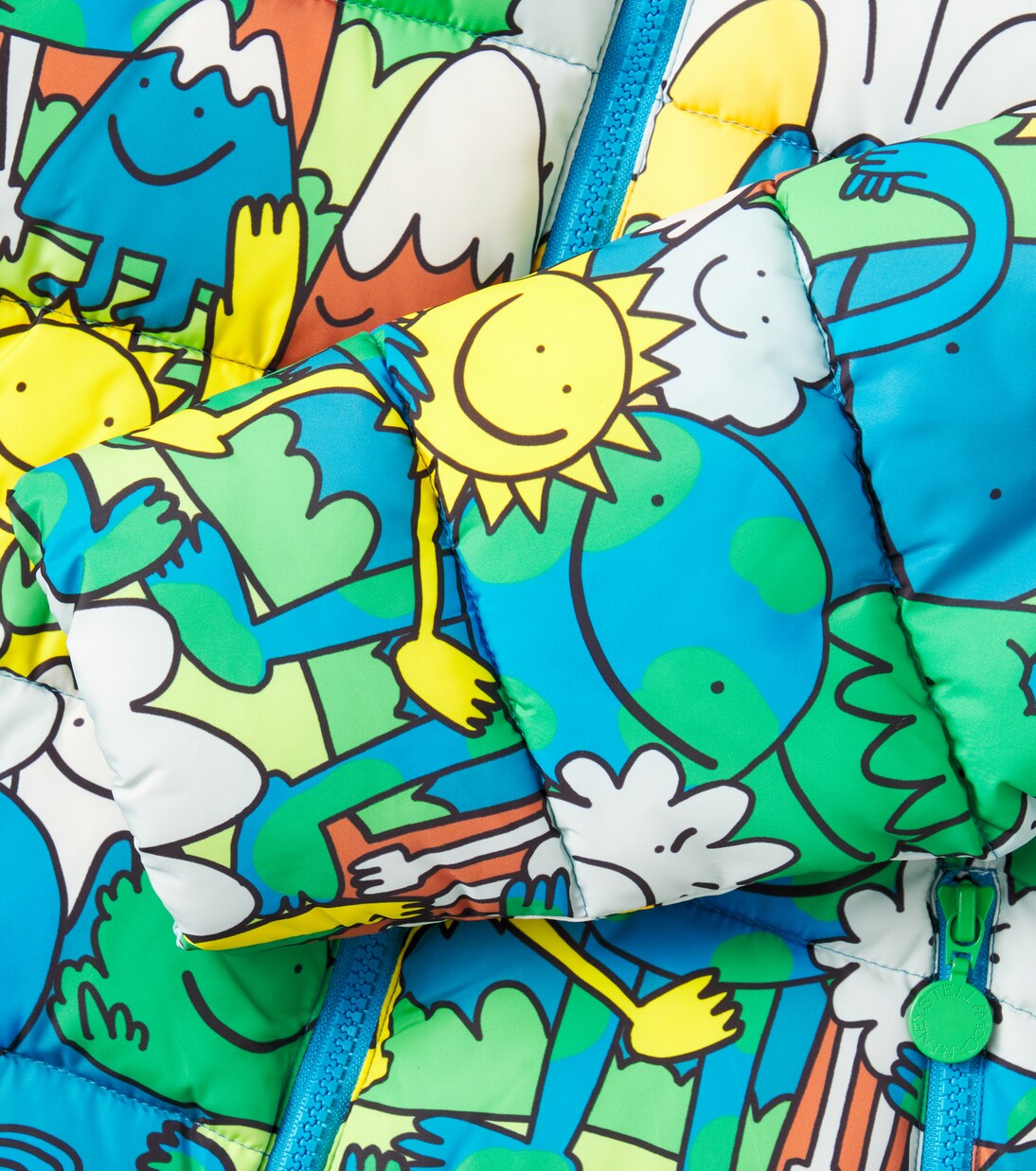Printed puffer jacket | Stella McCartney Kids